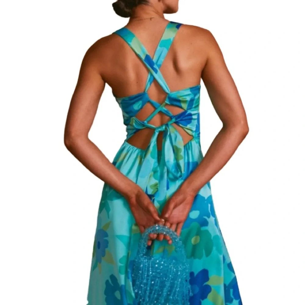 ‼️💥PRICE DROP ☄️ NWT Show Me Your MuMu Midi Dress Size XL - Picture 3 of 14